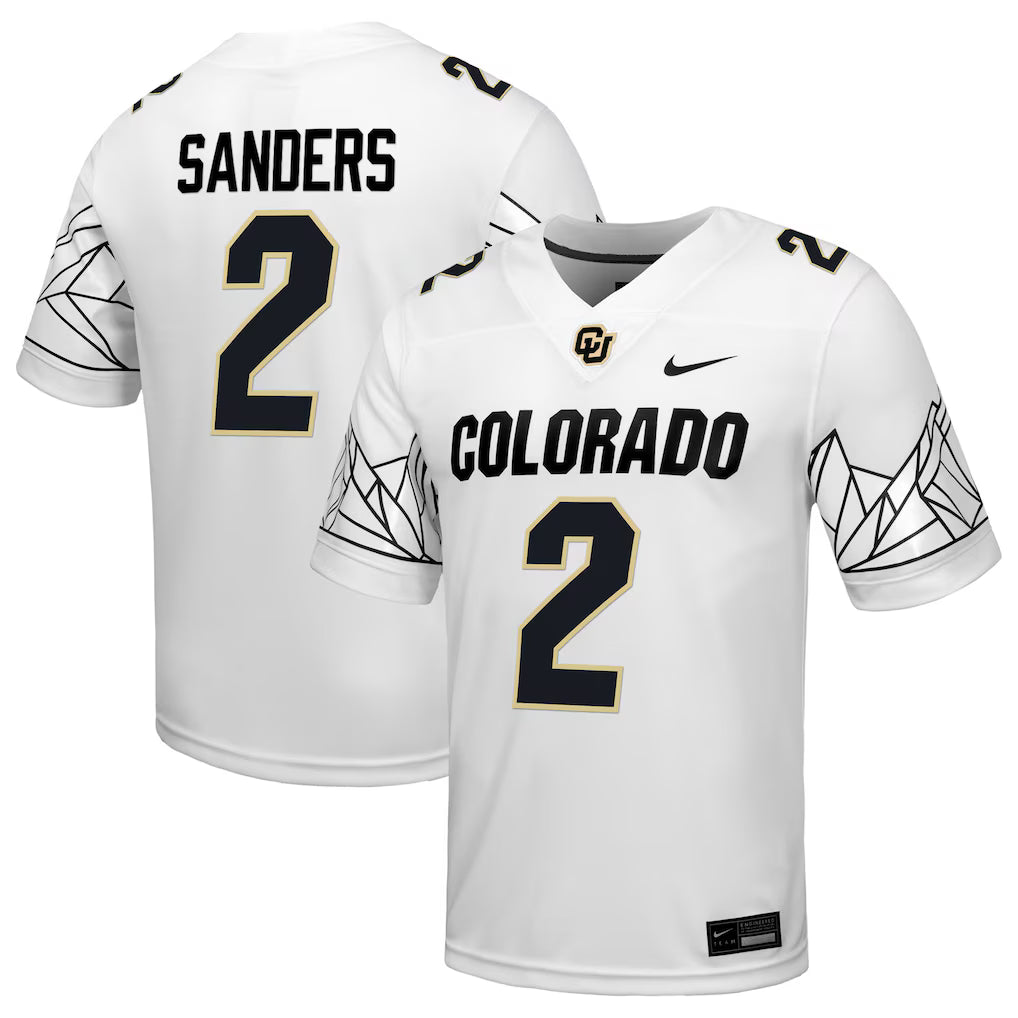 Shedeur Sanders Colorado Buffaloes Alumni Game Jersey - White -
