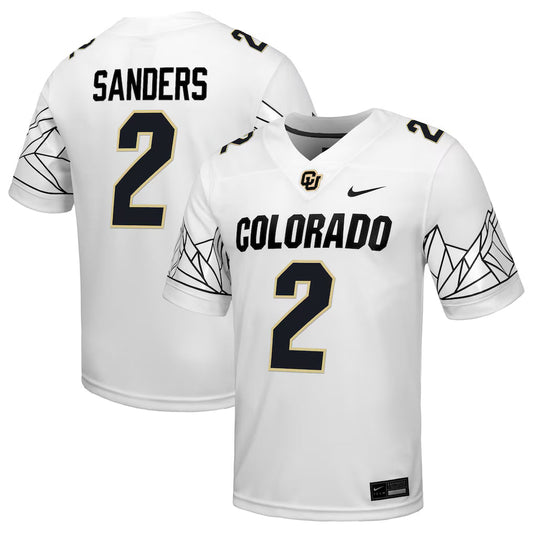 Shedeur Sanders Colorado Buffaloes Alumni Game Jersey - White -