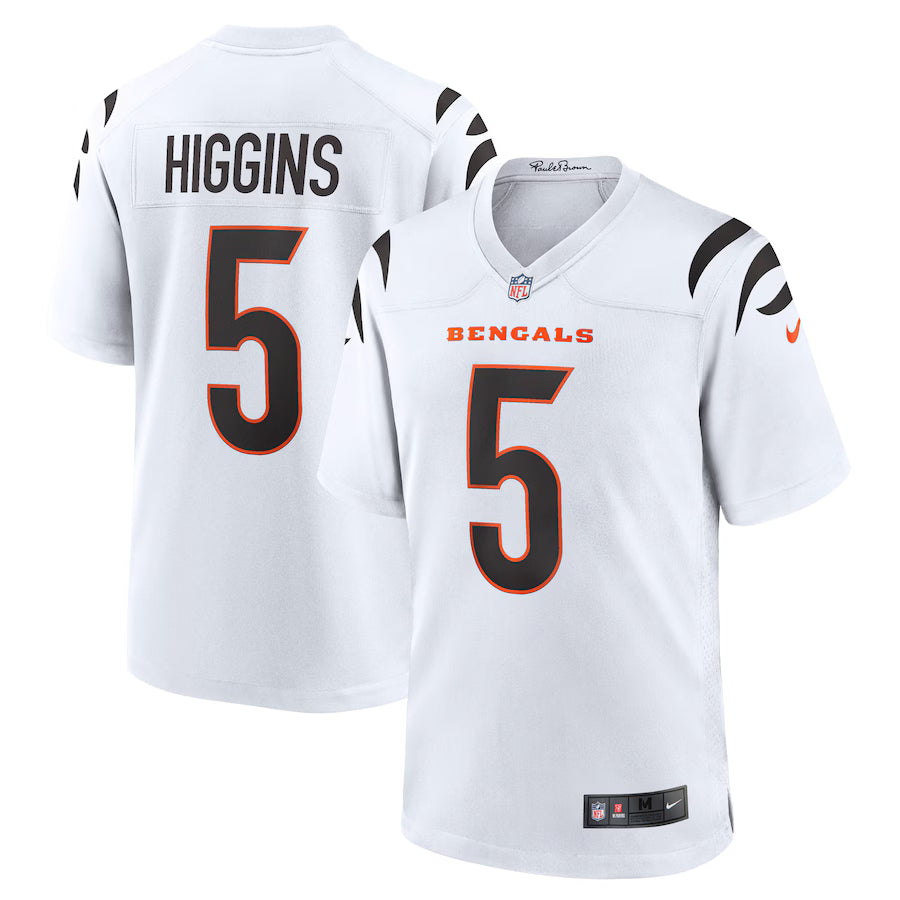 Tee Higgins Cincinnati Bengals Game Jersey - White -