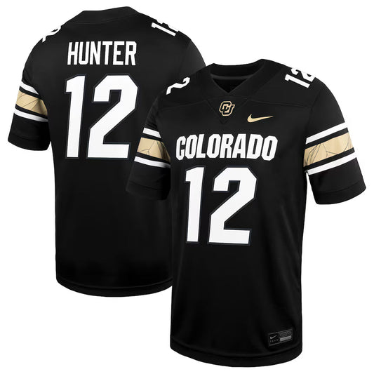 Travis Hunter Colorado Buffaloes Alternate Alumni Game Jersey - Black -