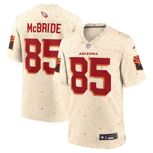 Trey McBride Arizona Cardinals 2025 Rivalries Collection Game Jersey - Natural-