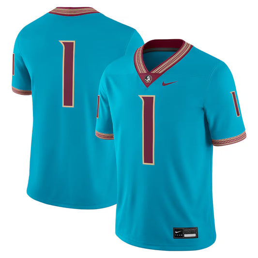 Florida State Seminoles Game Jersey - Turquoise -