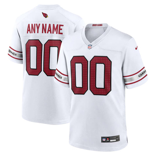 Arizona Cardinals Custom Game Jersey - White -