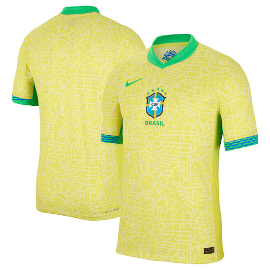 Brazil National Team 2026 Home Match Authentic Jersey – Yellow
