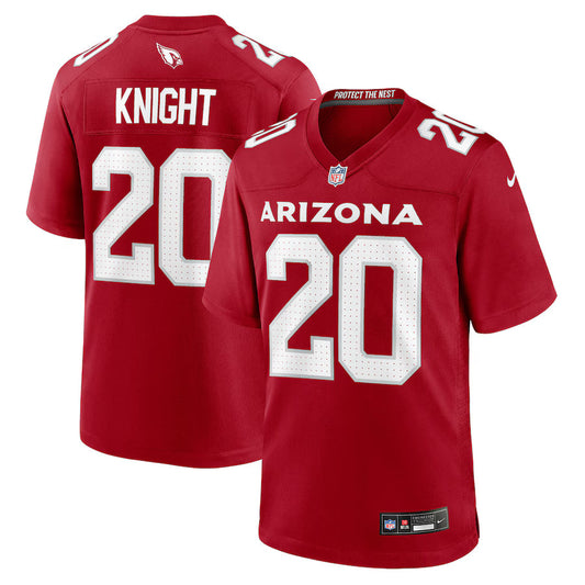 Zonovan Knight Arizona Cardinals Team Game Jersey - Cardinal -