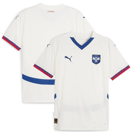 Serbia National Team 2026 Away Jersey - White