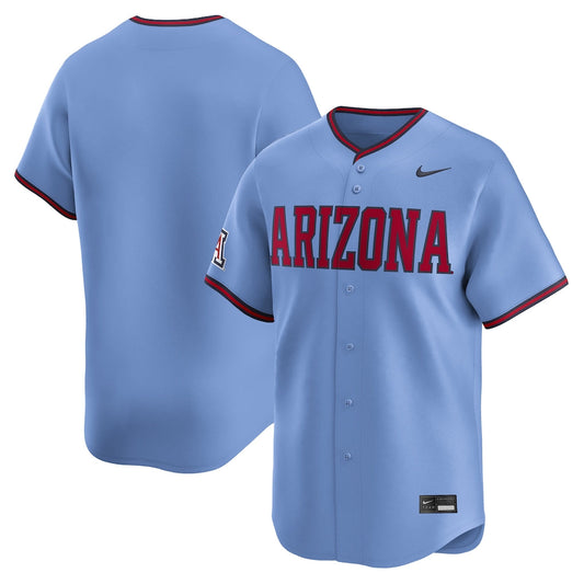 Arizona Wildcats Limited Home Wordmark Jersey - Light Blue -