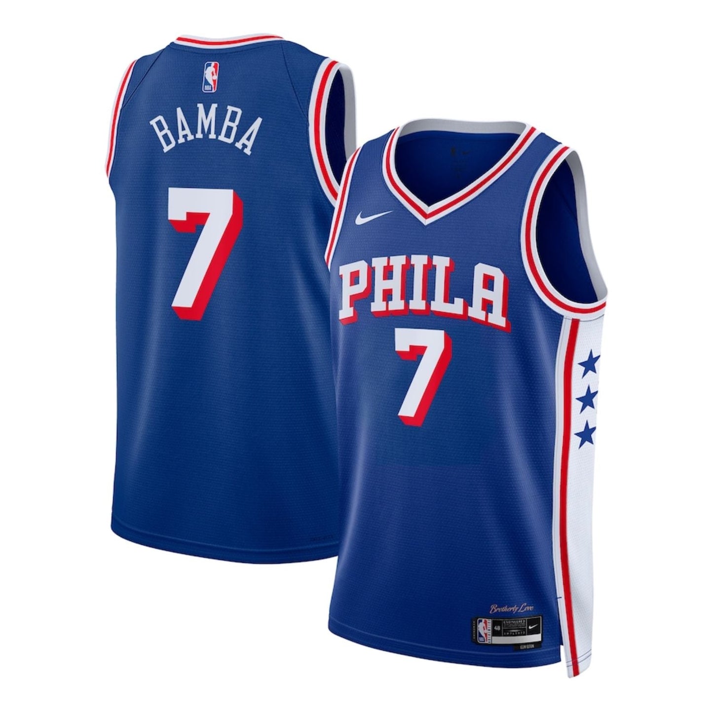 Basketball Mo Bamba Philadelphia 76ers 7 Jersey