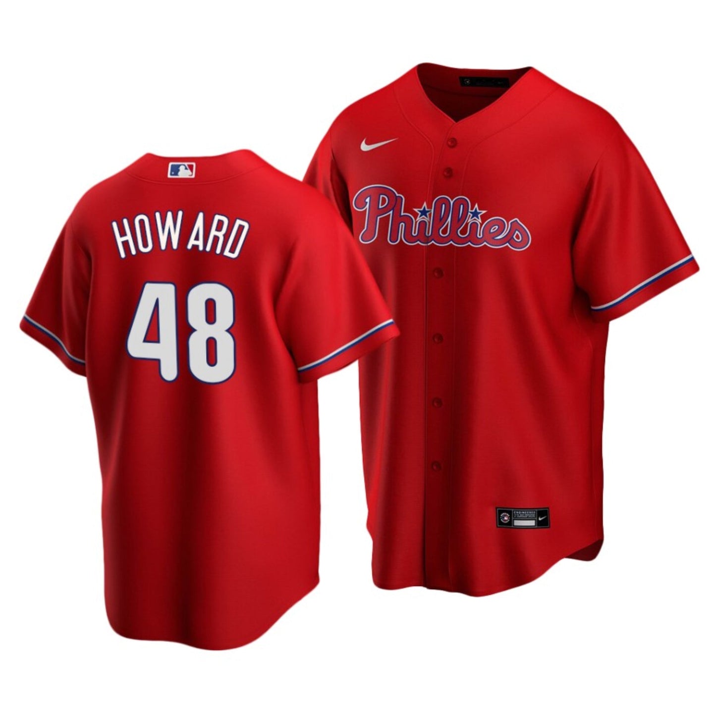 Baseball Philadelphia Phillies Spencer Howard 48 Jersey