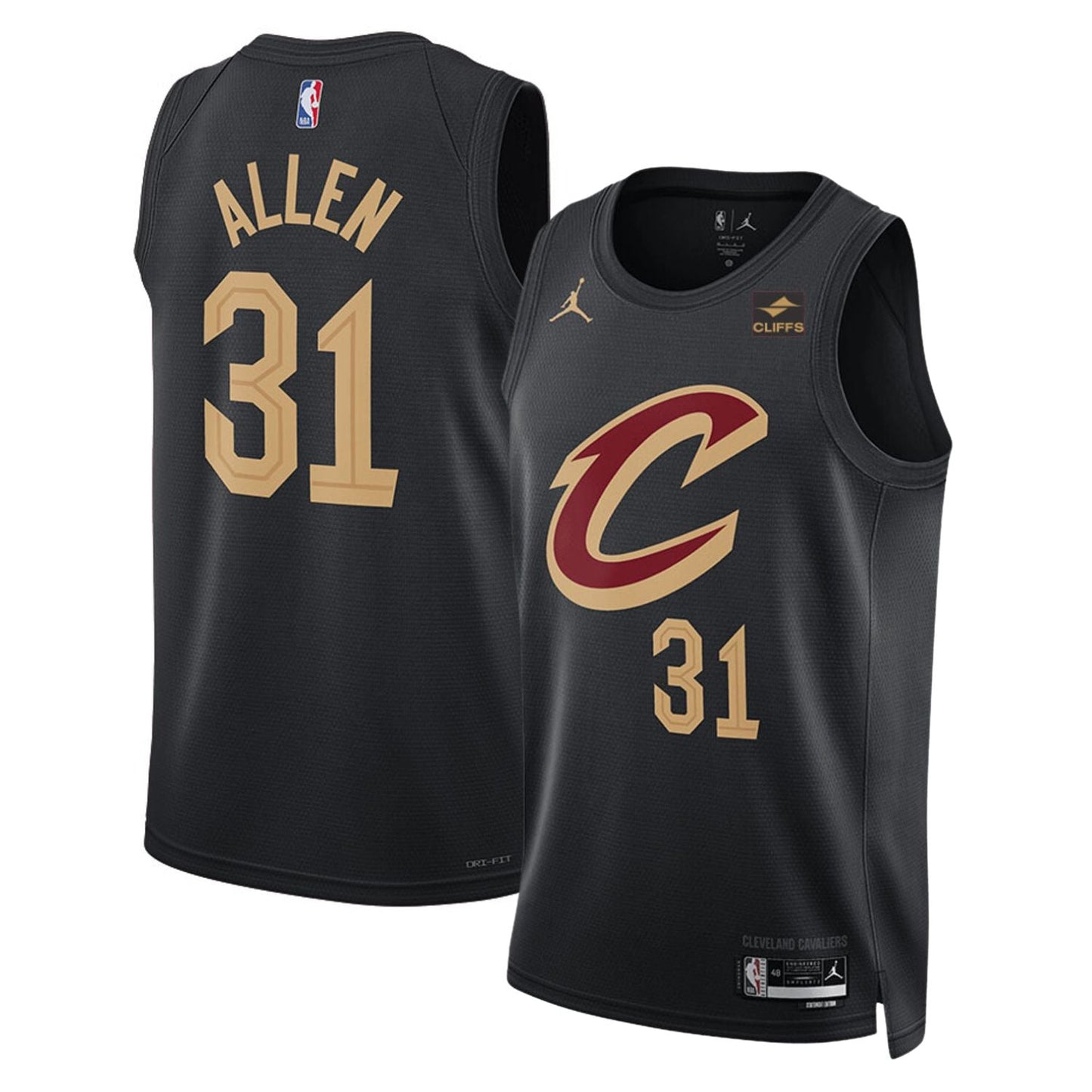 Jarrett Allen Cleveland Caveliers 31 Jersey