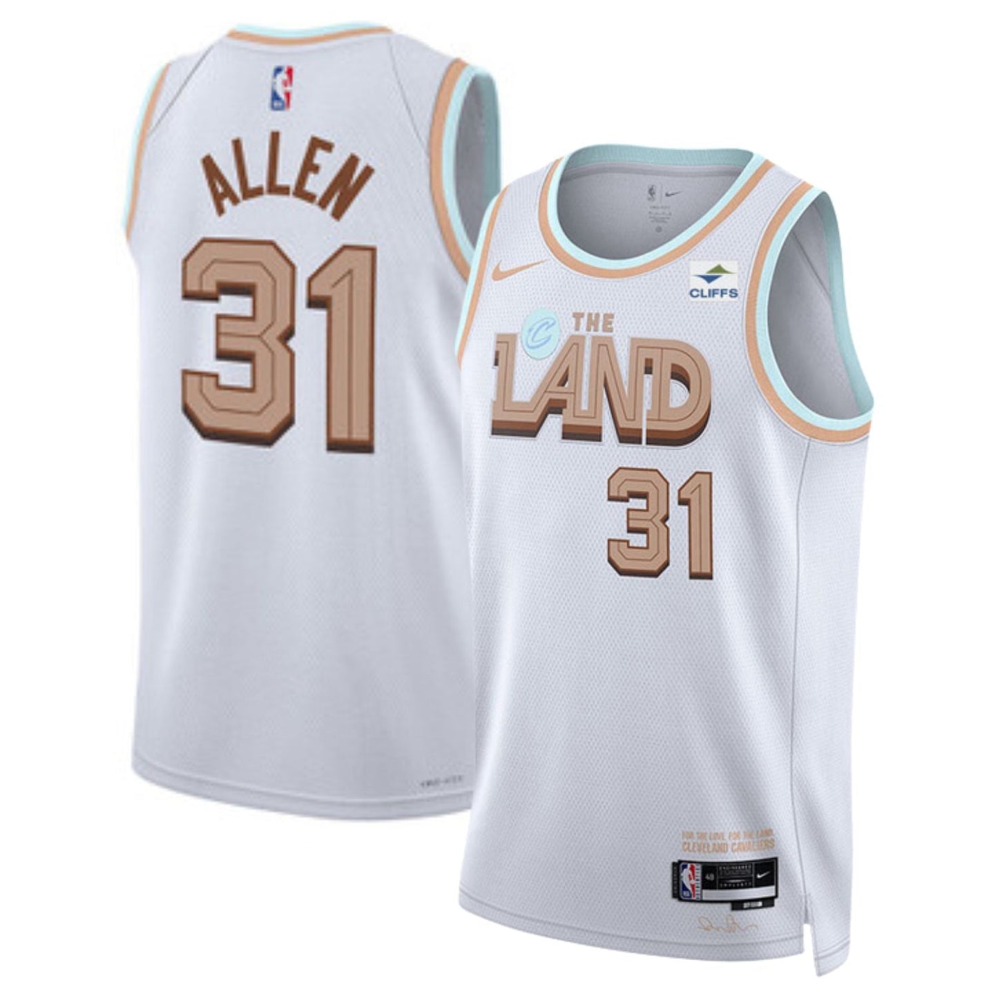 Jarrett Allen Cleveland Caveliers 31 Jersey