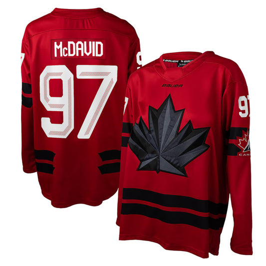 Connor McDavid Red Hockey Canada 2026 Jersey