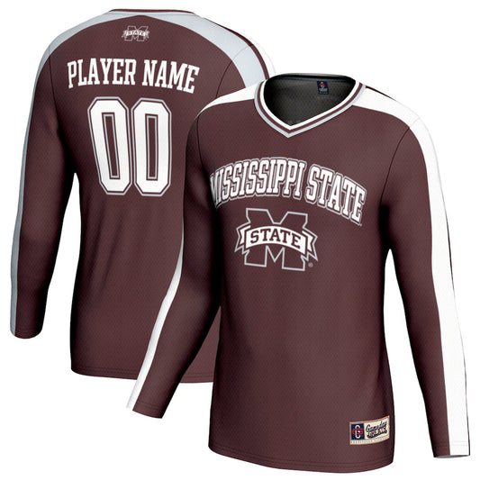 Mississippi State Bulldogs GameDay Greats NIL Pick-A-Player Lightweight Collegiate Volleyball Fashion Jersey - Maroon -