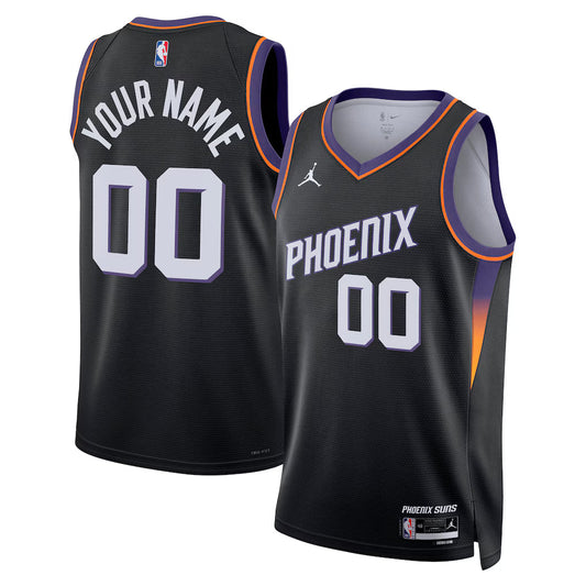 Phoenix Suns Swingman Custom Jersey - Statement Edition - Black