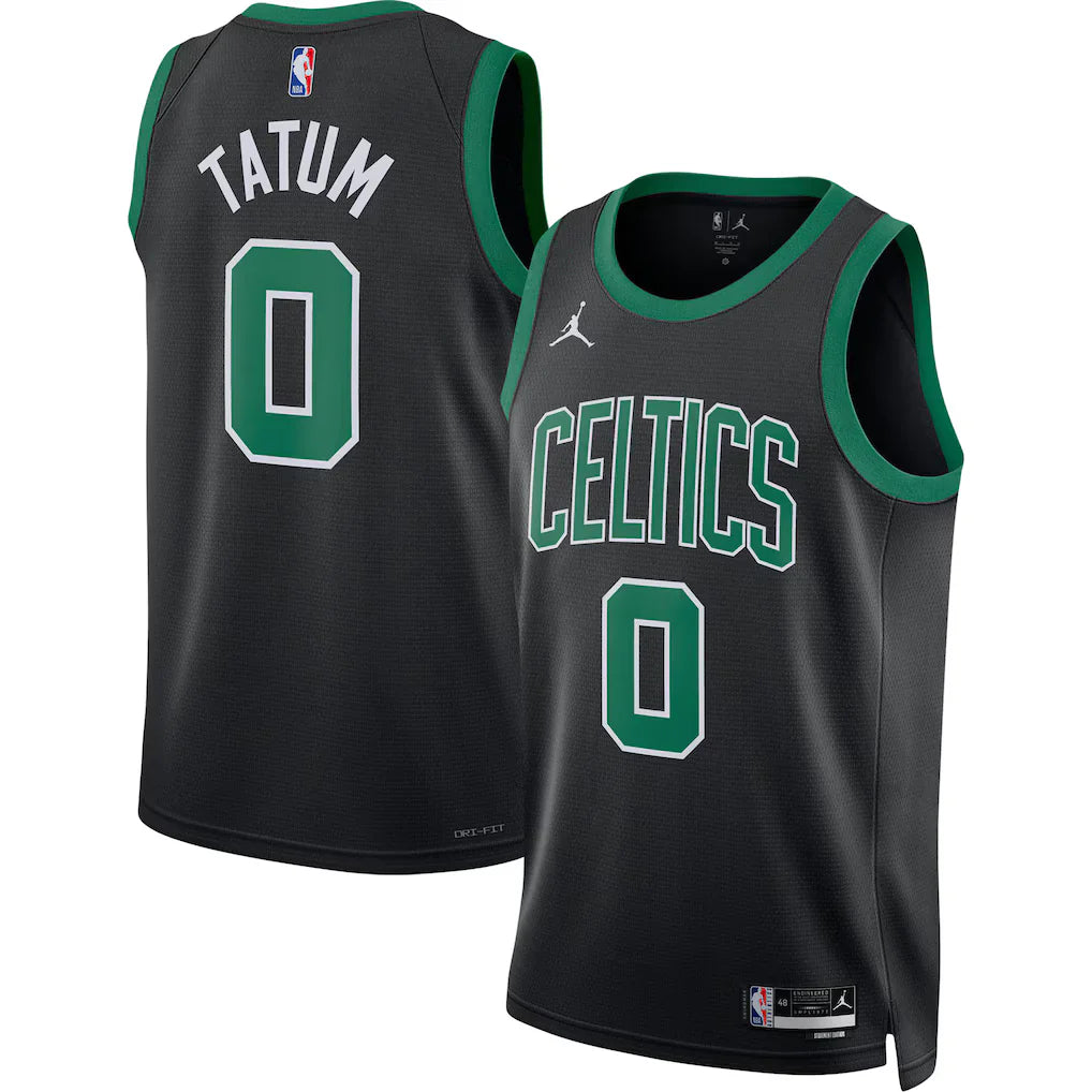 Jayson Tatum Boston Celtics Brand Swingman Jersey - Statement Edition - Black