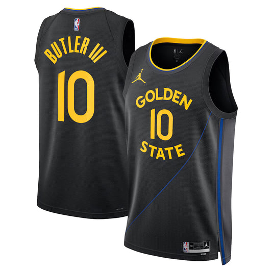 Jimmy Butler Golden State Warriors Swingman Jersey - Statement Edition - Black