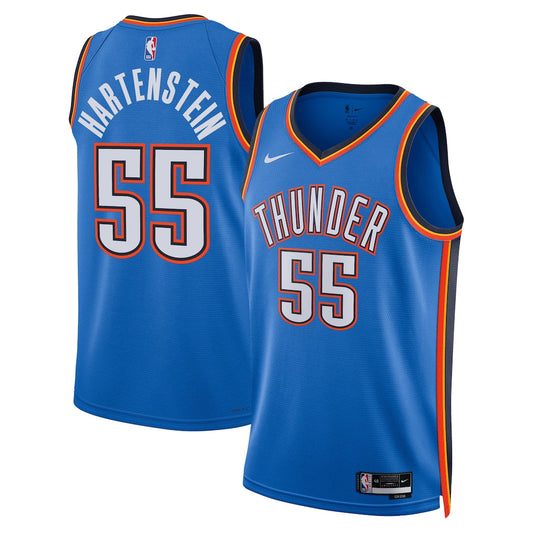 Isaiah Hartenstein Oklahoma City Thunder Swingman Player Jersey - Icon Edition - Blue