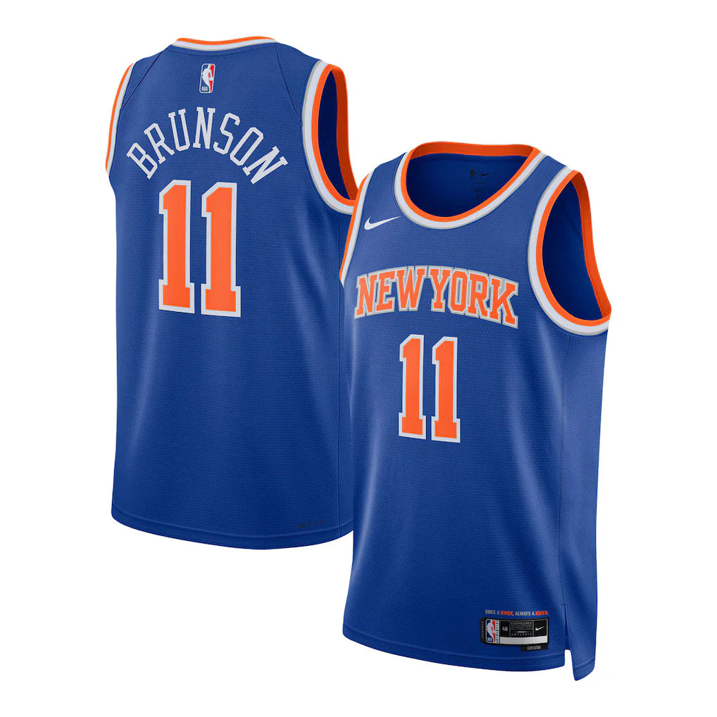 Jalen Brunson New York Knicks Swingman Jersey - Icon Edition - Blue