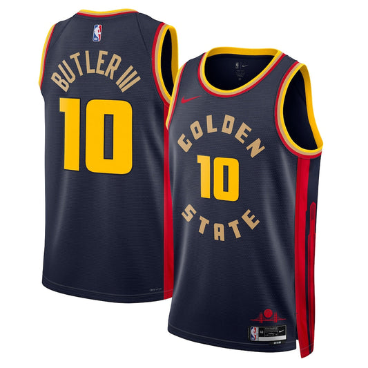 Jimmy Butler Golden State Warriors Swingman Jersey - City Edition - Navy