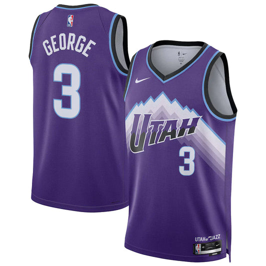 Keyonte George Utah Jazz Swingman Jersey - Icon Edition - Purple