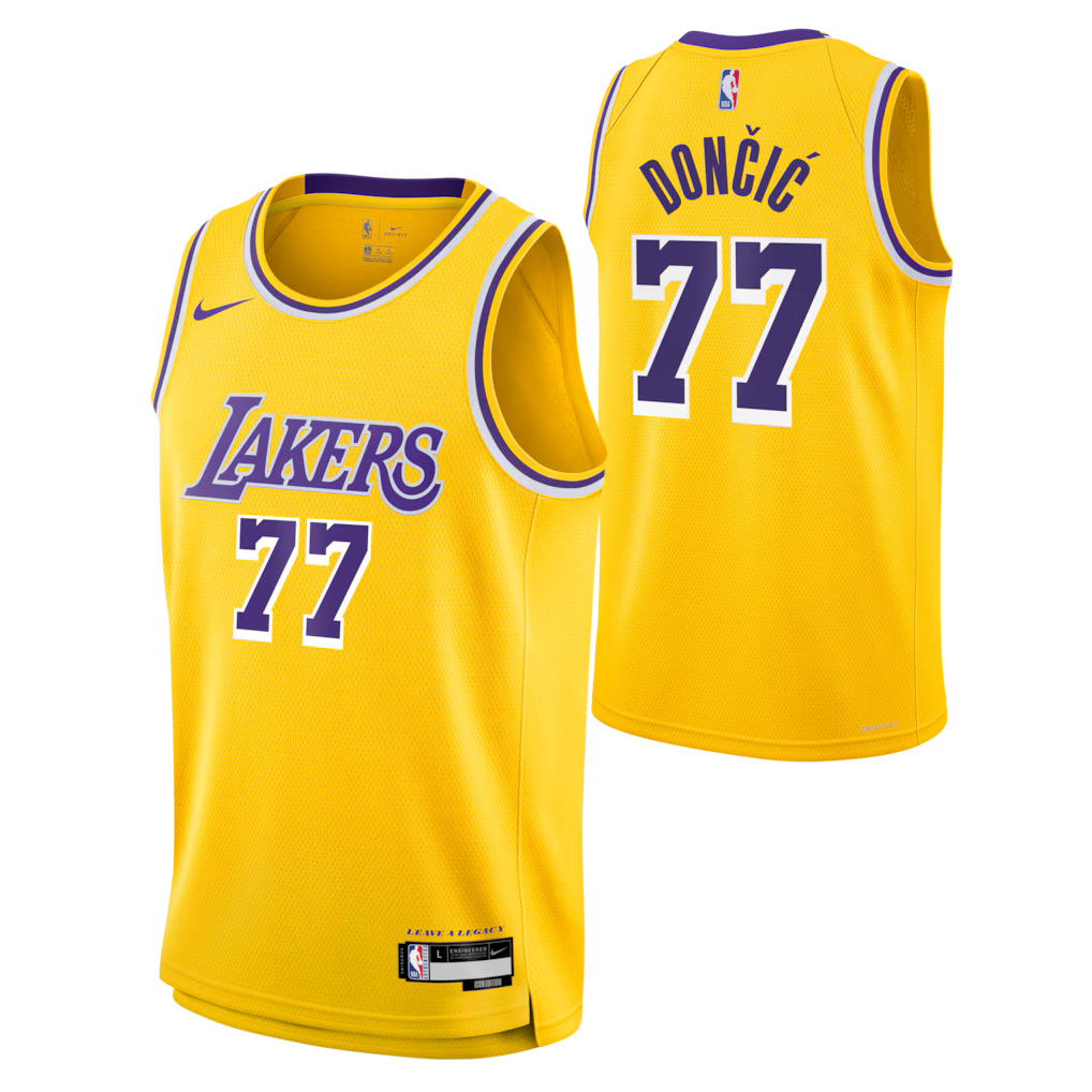 Luka Dončić Los Angeles Lakers Swingman Jersey - Icon Edition - Gold