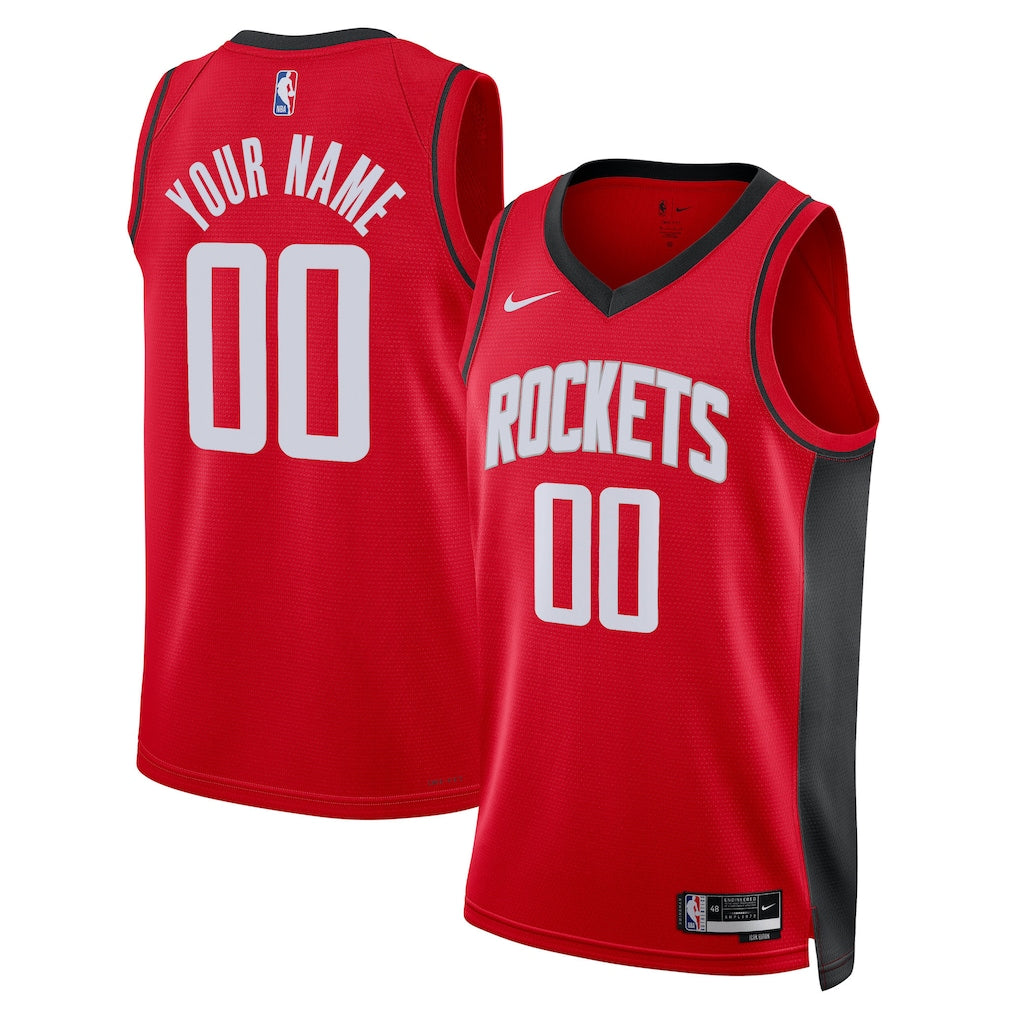 Houston Rockets Swingman Custom Jersey Red - Icon Edition