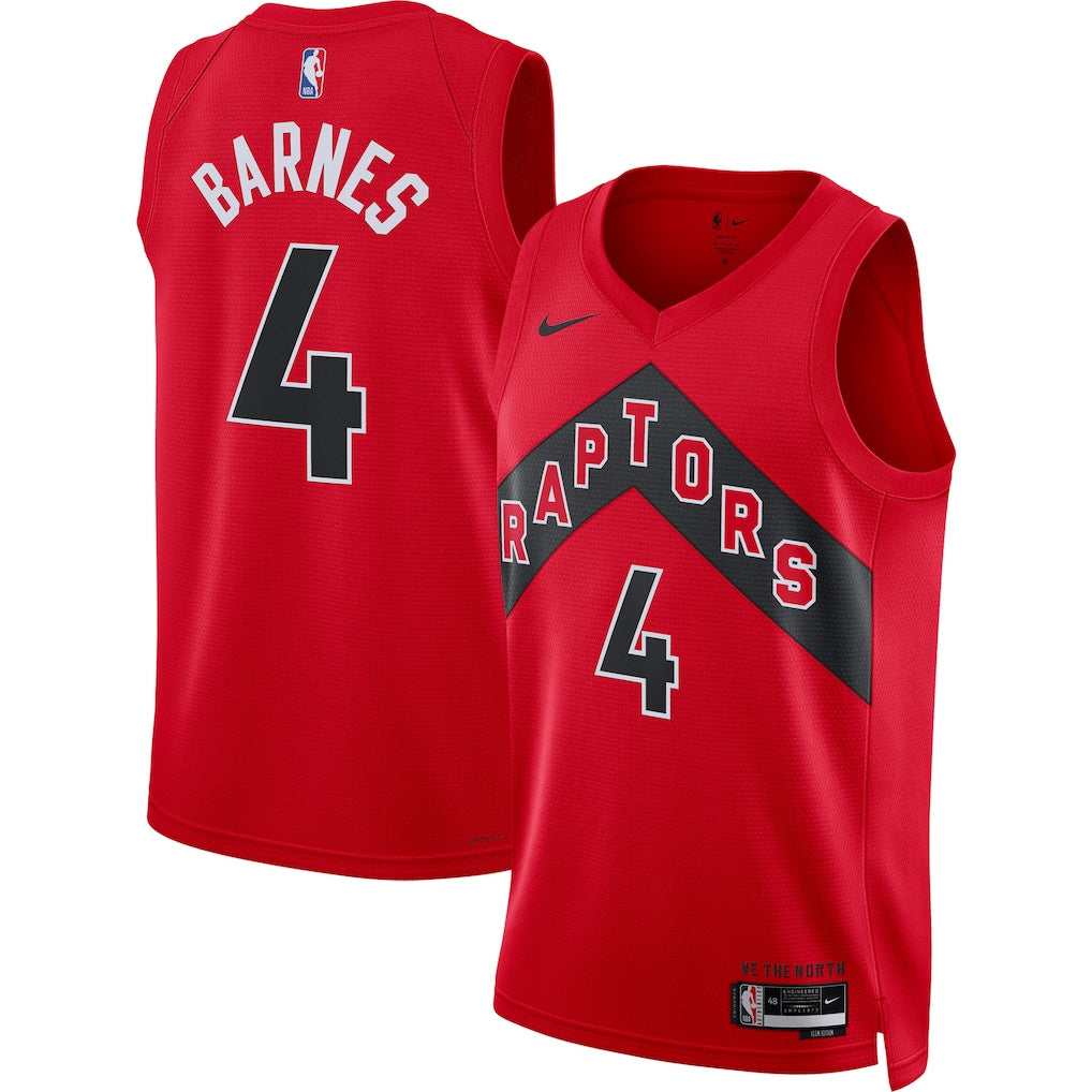 Scottie Barnes Toronto Raptors Swingman Jersey - Icon Edition - Red