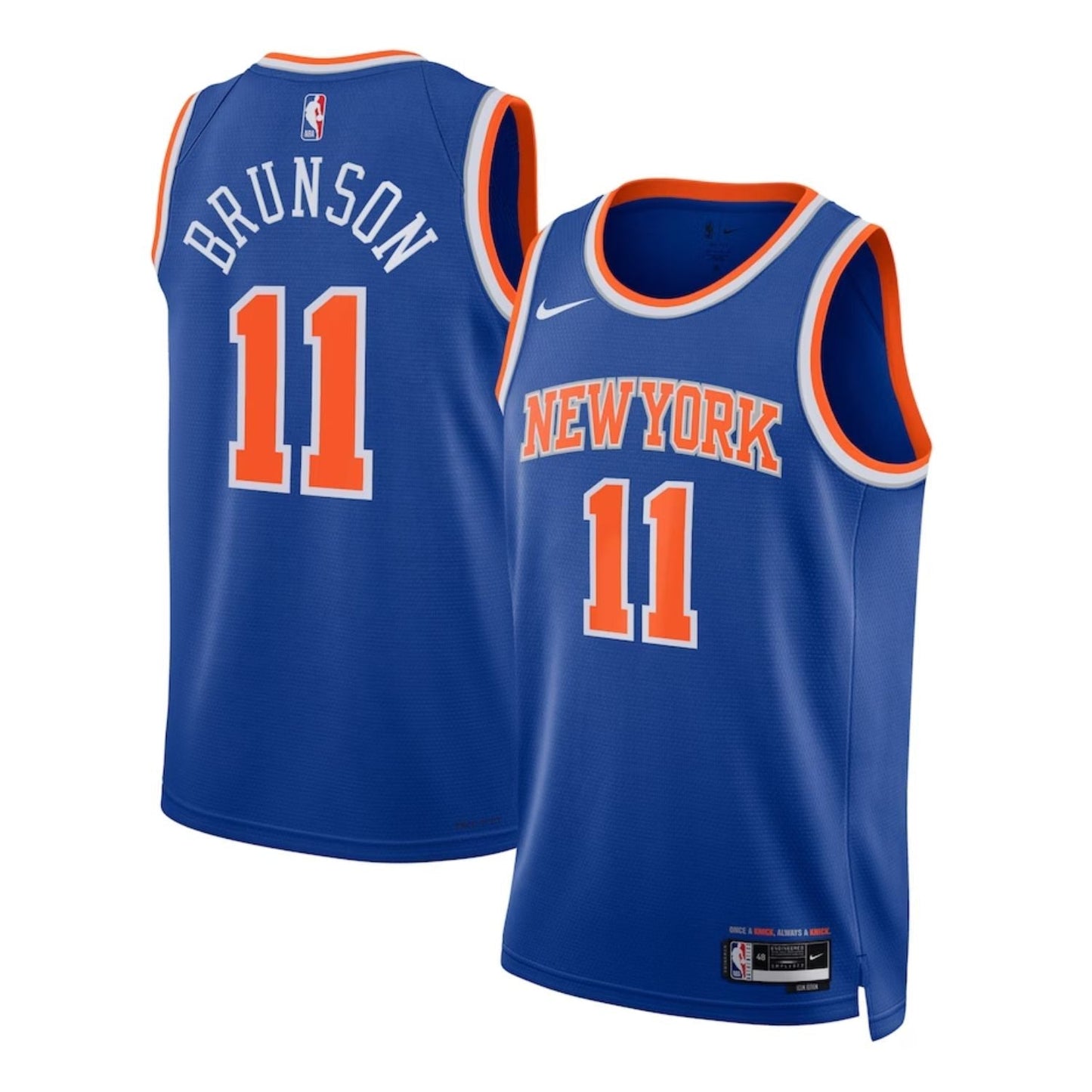 Basketball Jalen Brunson New York Knicks 11 Jersey