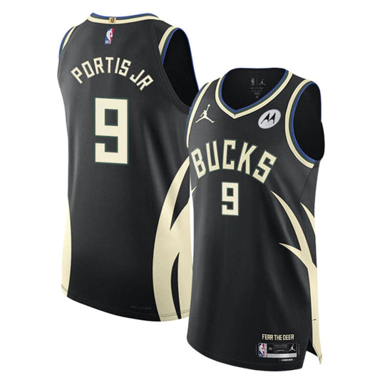 Bobby Portis Jr Milwaukee Bucks 9 Jersey