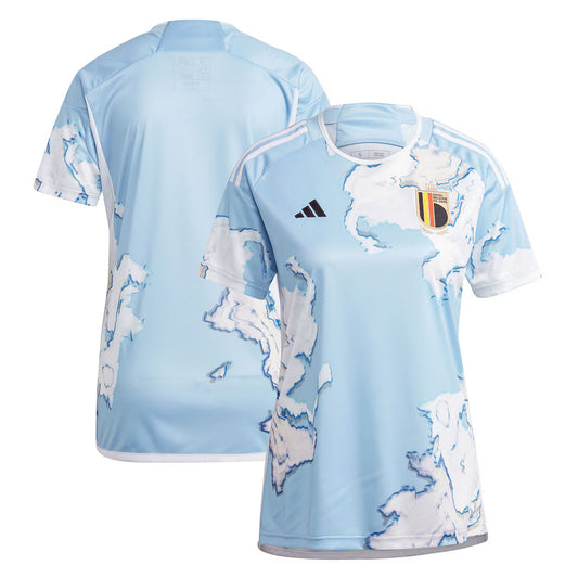 Belgium Women's National Team Women's 2026 Away Jersey - Light Blue