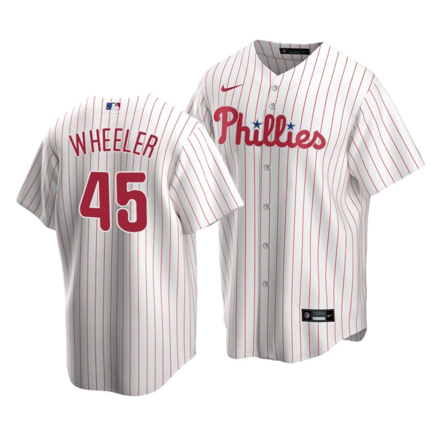 Baseball Philadelphia Phillies Zack Wheeler 45 Jersey