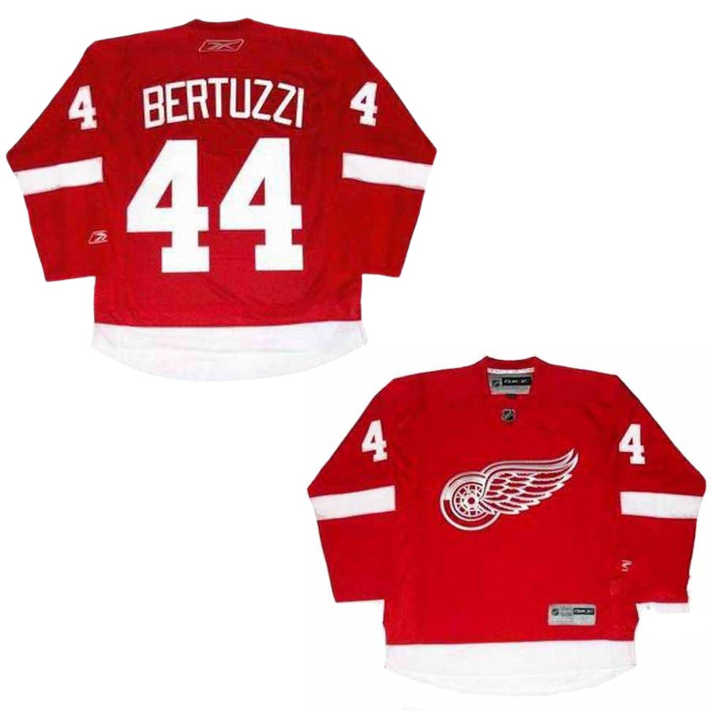 NHL Todd Bertuzzi Detroit Red Wings 44 Jersey