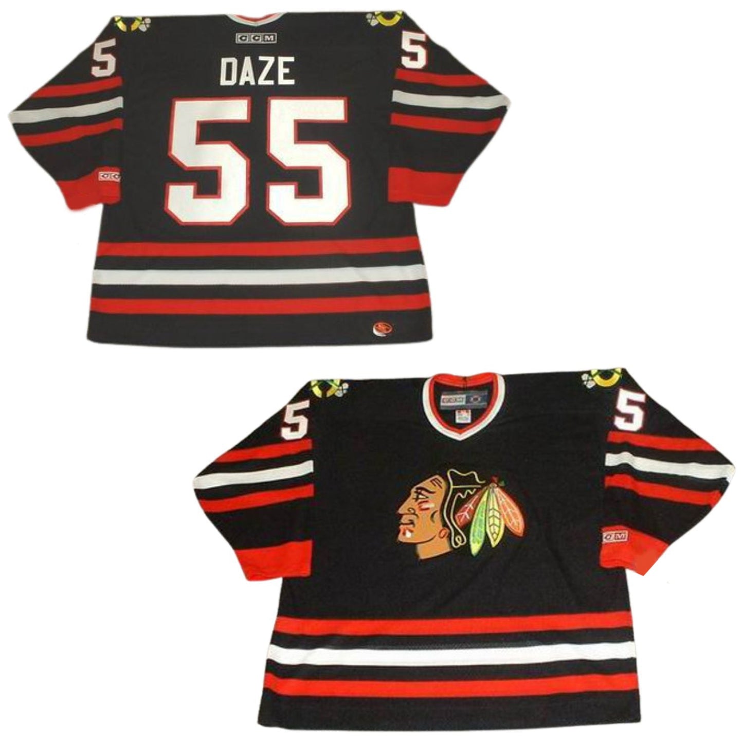 NHL Eric Daze Chicago Blackhawks 55 Jersey