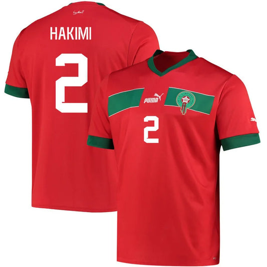 Achraf Hakimi Morocco 2 FIFA World Cup Jersey