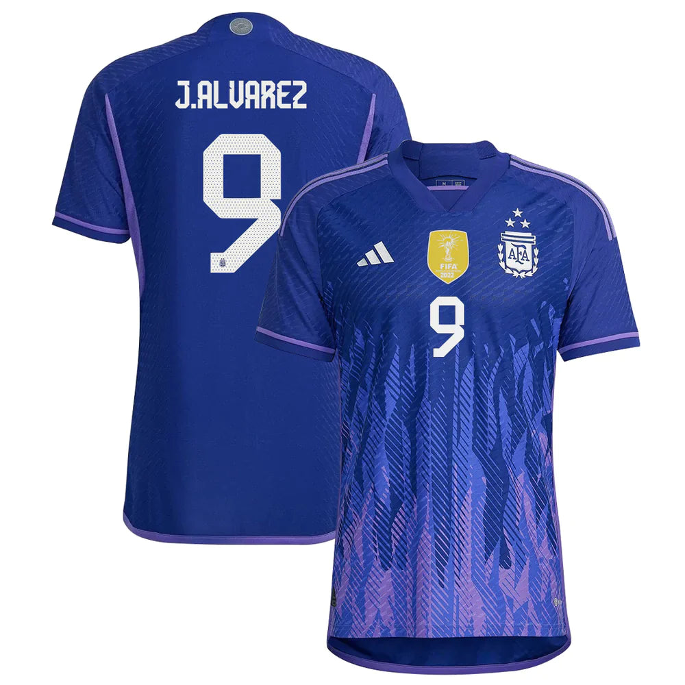 Julian Alvarez Argentina 9 FIFA World Cup Jersey