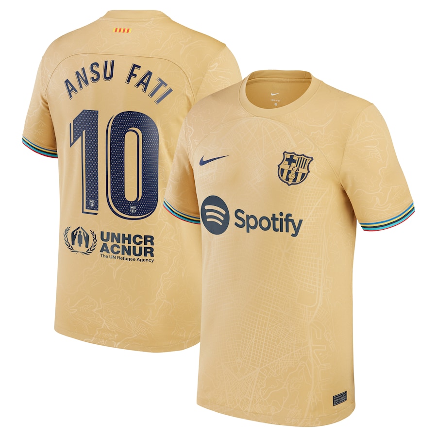 Ansu Fati Barcelona 10 Jersey