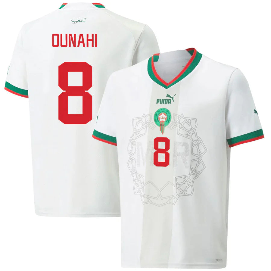 Azzedine Ounahi Morocco 8 FIFA World Cup Jersey