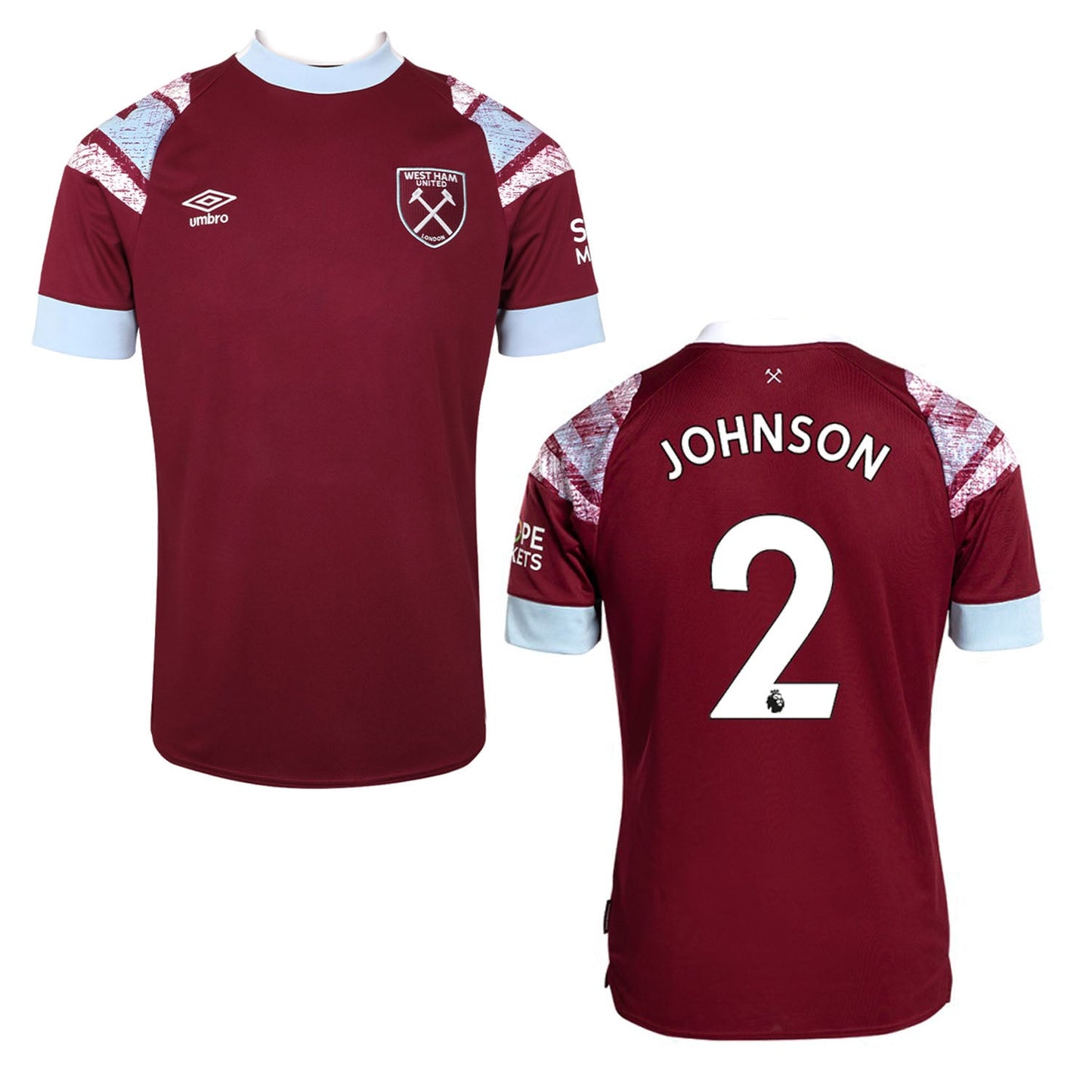 Ben Johnson West Ham 2 Jersey