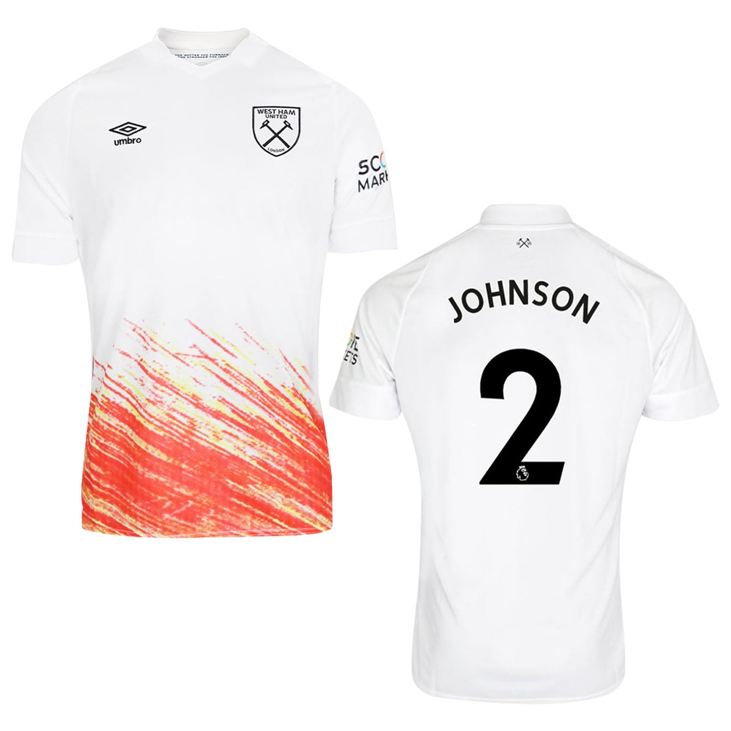 Ben Johnson West Ham 2 Jersey