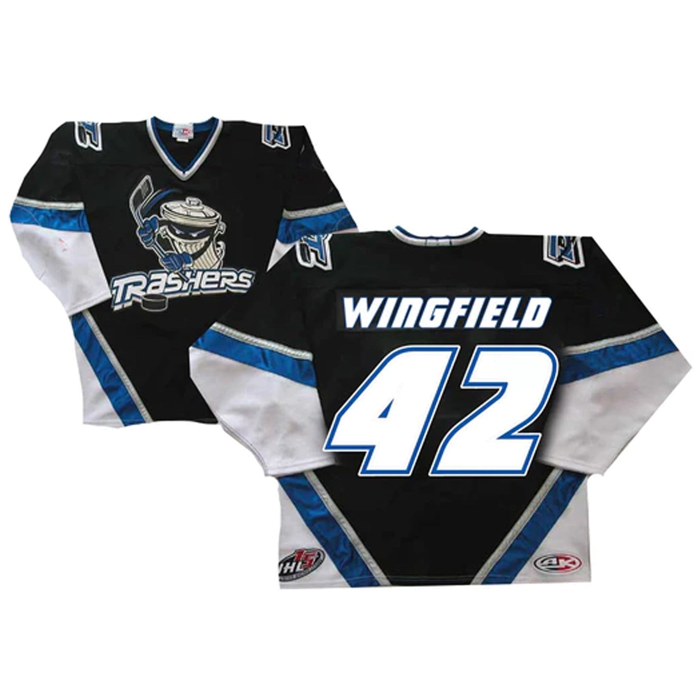 Brad Wingfield Danbury Trashers 42 Jersey