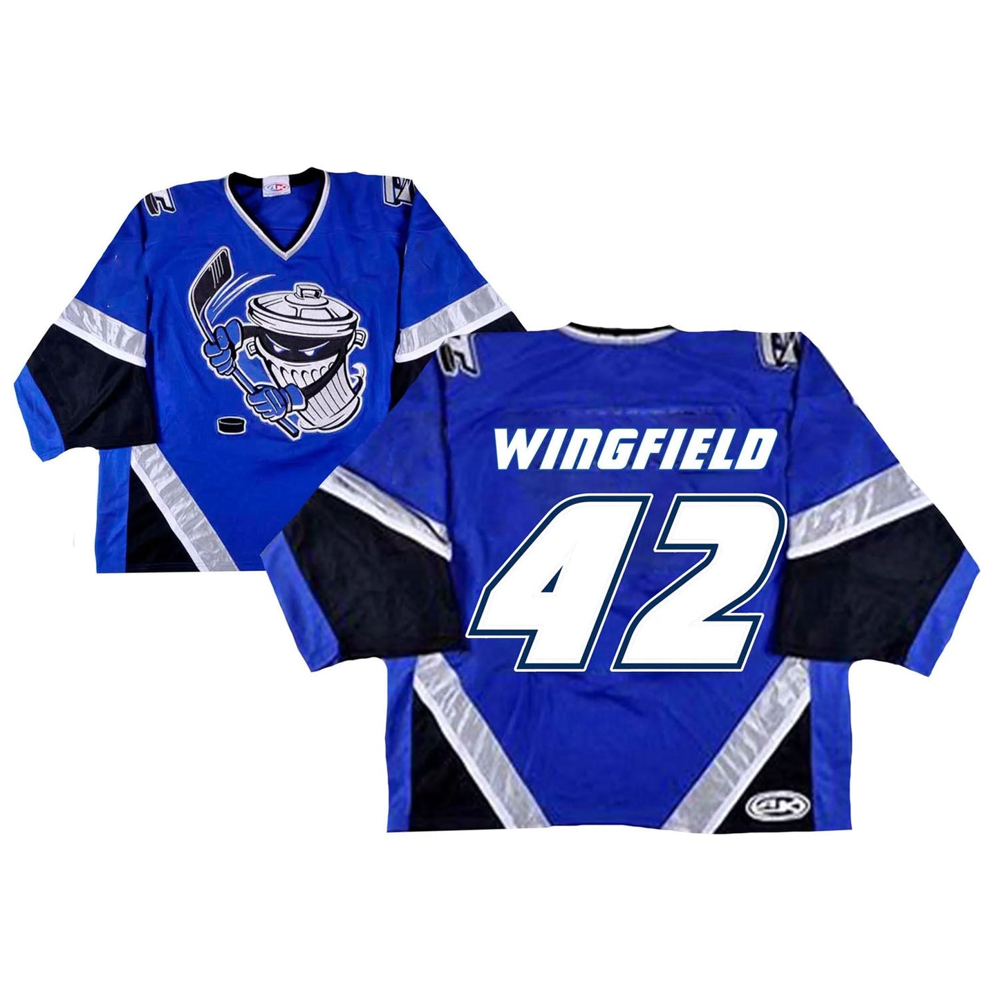 Brad Wingfield Danbury Trashers 42 Jersey