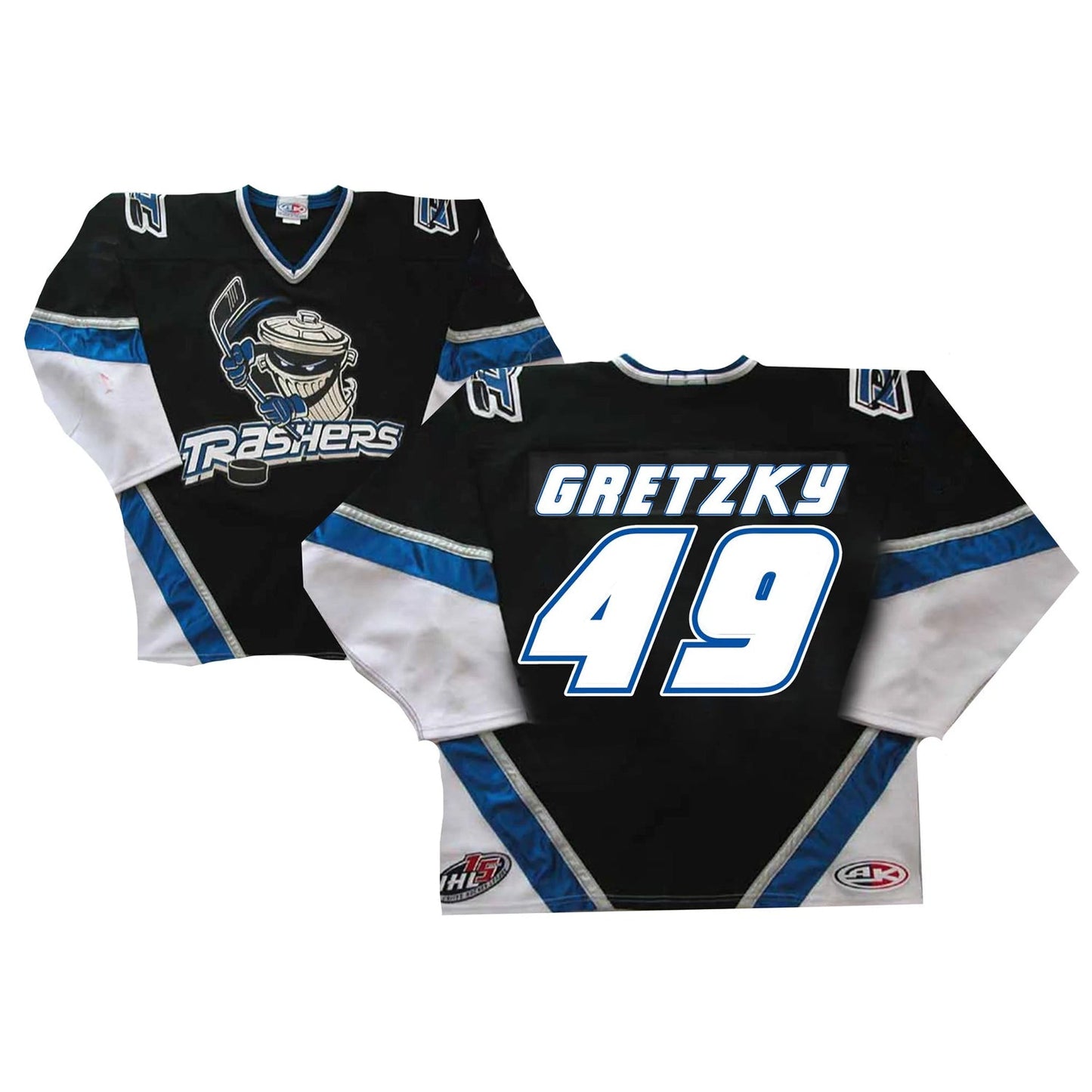 Brent Gretzky Danbury Trashers 49 Jersey