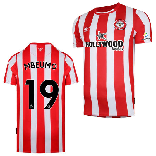 Bryan Mbeumo Brentford 19 Jersey