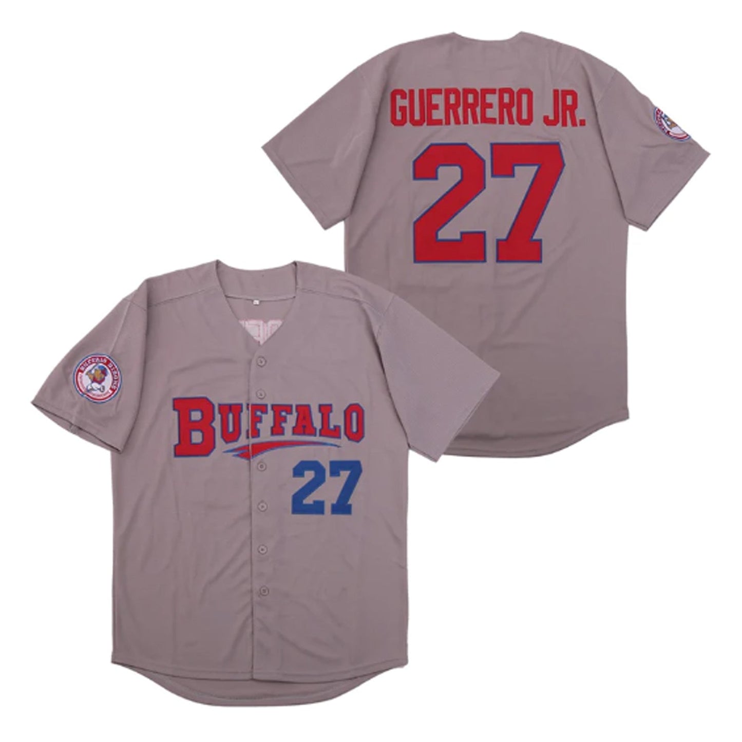 Buffalo Bisons Guerrero Jr. Baseball 27 Jersey