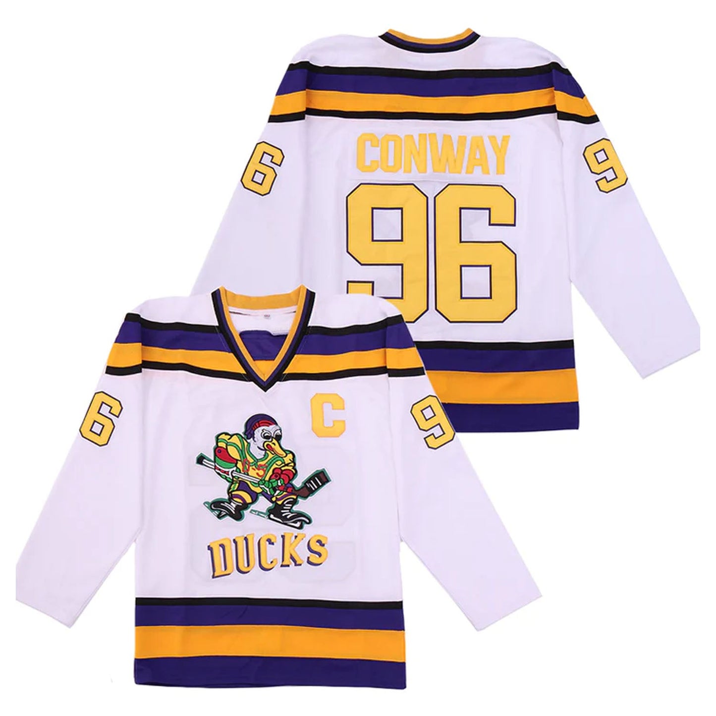 Charlie Conway #96 Mighty Ducks Jersey