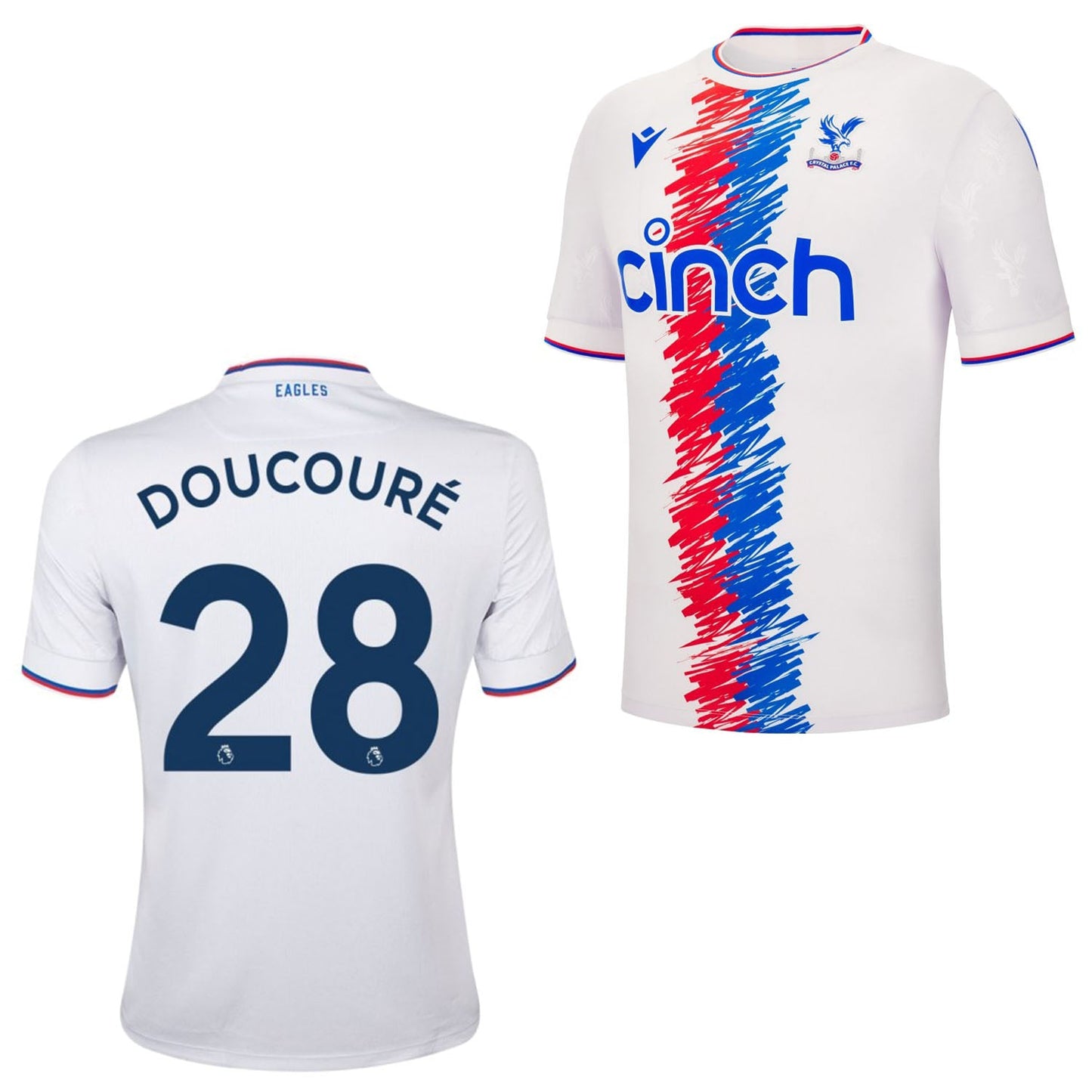 Cheick Doucoure Crystal Palace 28 Jersey