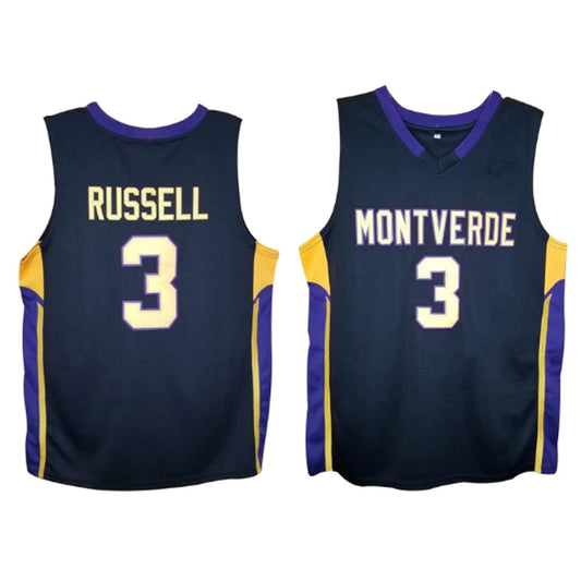 D'Angelo Russell Montverde Academy High School 3 Jersey