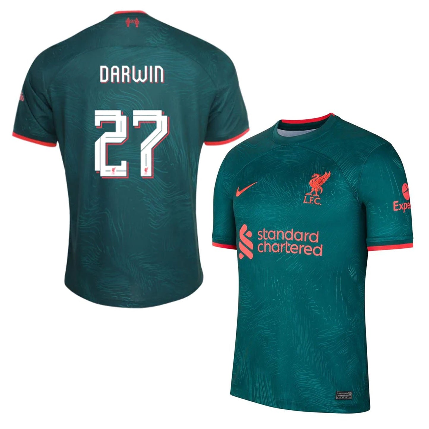 Darwin Nunez Liverpool 27 Jersey