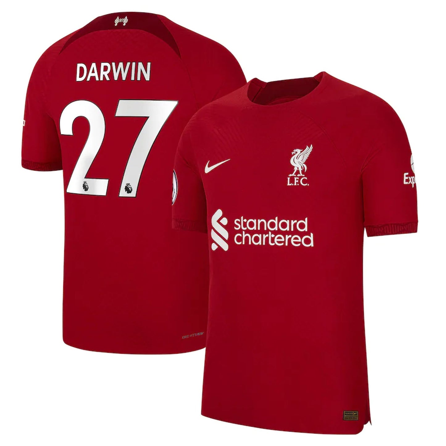 Darwin Nunez Liverpool 27 Jersey