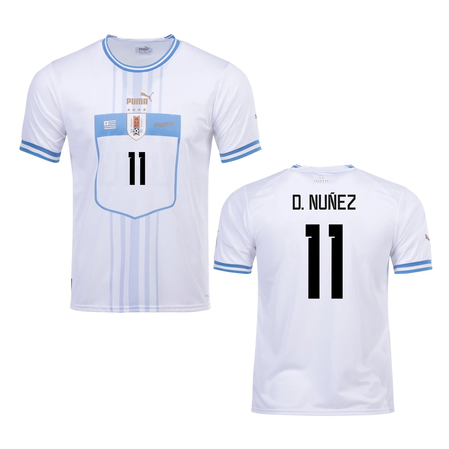 Darwin Núñez Uruguay 11 FIFA World Cup Jersey